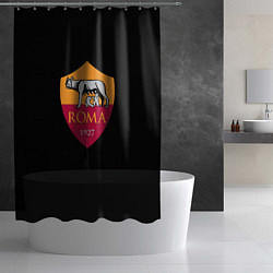 Шторка для душа Roma fc club sport, цвет: 3D-принт — фото 2