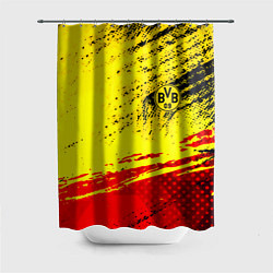 Шторка для ванной Borussia color краски спорт