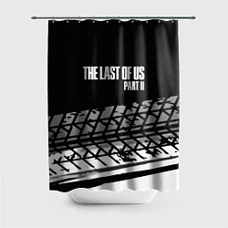 Шторка для душа The Last of Us краски асфальт, цвет: 3D-принт