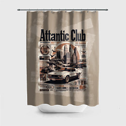 Шторка для ванной Attantic club