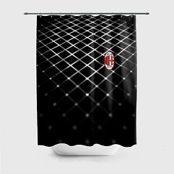 Шторка для душа Милан футбольный клуб, цвет: 3D-принт