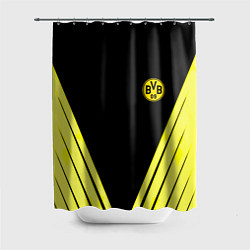 Шторка для ванной Borussia geometry yellow