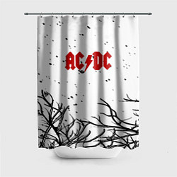 Шторка для душа AC DC steel bend, цвет: 3D-принт