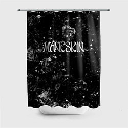 Шторка для душа Maneskin black ice, цвет: 3D-принт