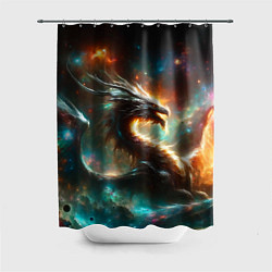 Шторка для ванной The incredible space dragon
