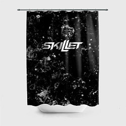 Шторка для душа Skillet black ice, цвет: 3D-принт