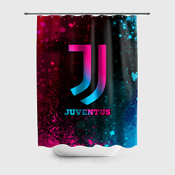 Шторка для ванной Juventus - neon gradient
