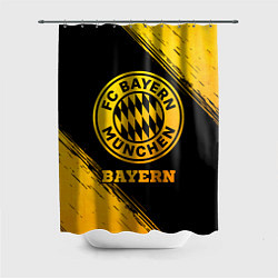 Шторка для ванной Bayern - gold gradient