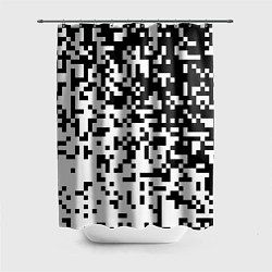 Шторка для душа Камуфляж городской, цвет: 3D-принт