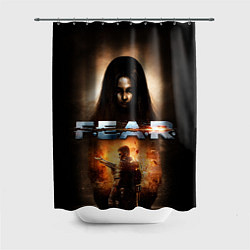 Шторка для душа FEAR - project origin, цвет: 3D-принт