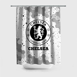 Шторка для душа Chelsea sport на светлом фоне, цвет: 3D-принт