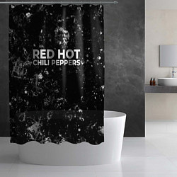 Шторка для душа Red Hot Chili Peppers black ice, цвет: 3D-принт — фото 2