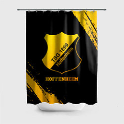 Шторка для душа Hoffenheim - gold gradient, цвет: 3D-принт