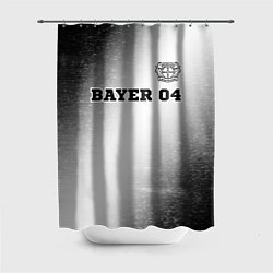 Шторка для душа Bayer 04 sport на светлом фоне посередине, цвет: 3D-принт