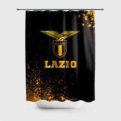 Шторка для душа Lazio - gold gradient, цвет: 3D-принт