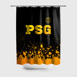 Шторка для душа PSG - gold gradient посередине, цвет: 3D-принт