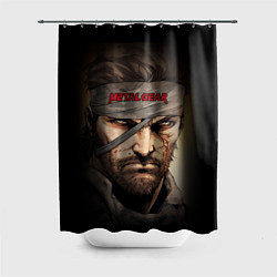 Шторка для душа Metal gear Venom Snake, цвет: 3D-принт