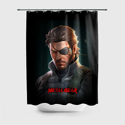 Шторка для ванной Веном Снейк из игры Metal gear