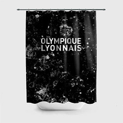Шторка для душа Lyon black ice, цвет: 3D-принт