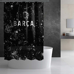 Шторка для душа Barcelona black ice, цвет: 3D-принт — фото 2