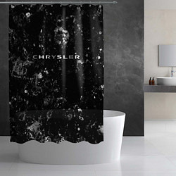 Шторка для душа Chrysler black ice, цвет: 3D-принт — фото 2