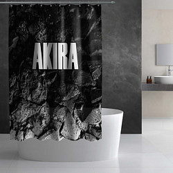 Шторка для душа Akira black graphite, цвет: 3D-принт — фото 2