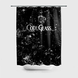 Шторка для душа Code Geass black ice, цвет: 3D-принт