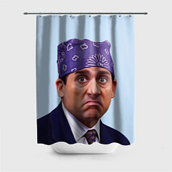 Шторка для душа Prison mike офис, цвет: 3D-принт