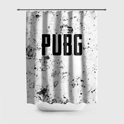 Шторка для душа PUBG dirty ice, цвет: 3D-принт