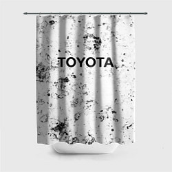 Шторка для душа Toyota dirty ice, цвет: 3D-принт