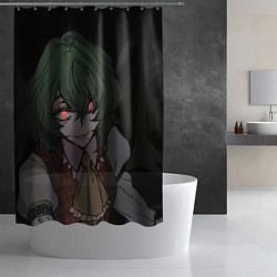 Шторка для душа Touhou Project Юка Кадзами, цвет: 3D-принт — фото 2