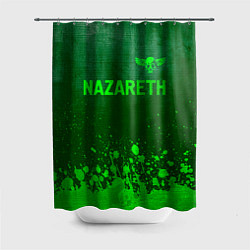 Шторка для душа Nazareth - green gradient посередине, цвет: 3D-принт