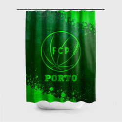 Шторка для ванной Porto - green gradient