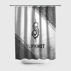 Шторка для ванной Slipknot - white gradient