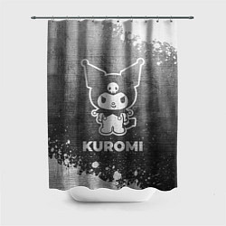 Шторка для ванной Kuromi - grey gradient