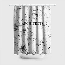 Шторка для душа Architects dirty ice, цвет: 3D-принт