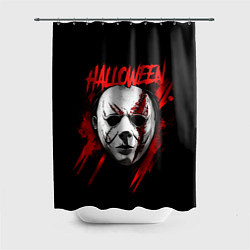 Шторка для душа Halloween Michael Myers, цвет: 3D-принт