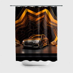 Шторка для душа Audi auto, цвет: 3D-принт