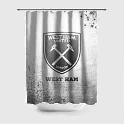 Шторка для ванной West Ham - white gradient