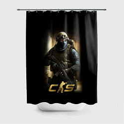Шторка для ванной CS спецназовец