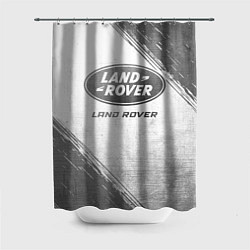 Шторка для душа Land Rover - white gradient, цвет: 3D-принт