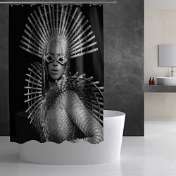 Шторка для душа Beyonce R&B, цвет: 3D-принт — фото 2