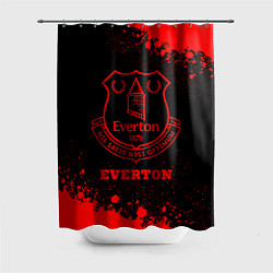 Шторка для ванной Everton - red gradient