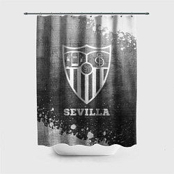 Шторка для душа Sevilla - grey gradient, цвет: 3D-принт