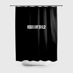 Шторка для душа Resident Evil 2 logo, цвет: 3D-принт