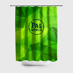 Шторка для ванной Palworld green poly