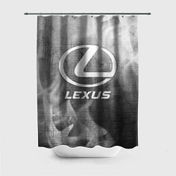Шторка для душа Lexus - grey gradient, цвет: 3D-принт