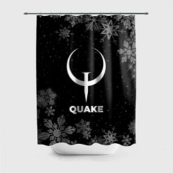 Шторка для ванной Снежный Quake