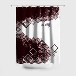 Шторка для душа Снуоборд, цвет: 3D-принт
