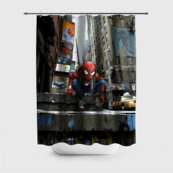 Шторка для ванной Spiderman New York city